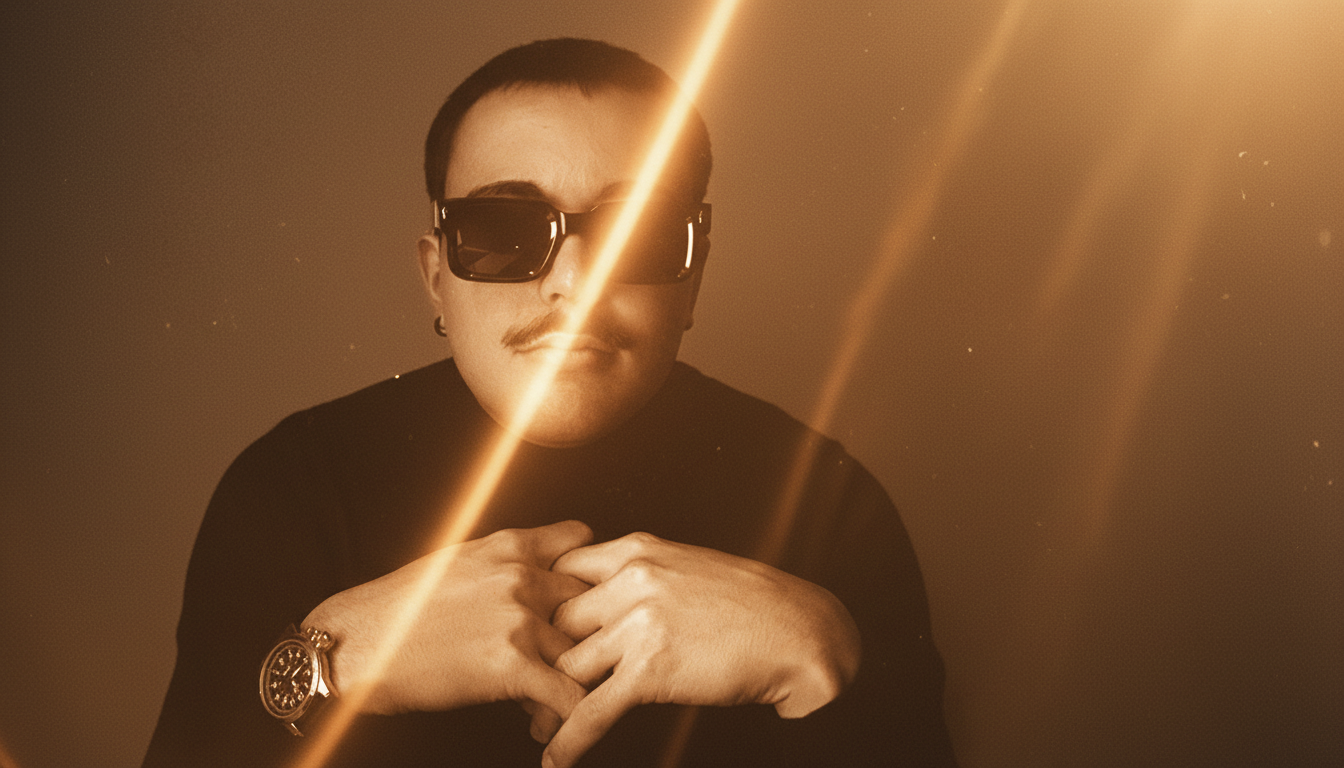 WAWAN portrait avec bokeh doré